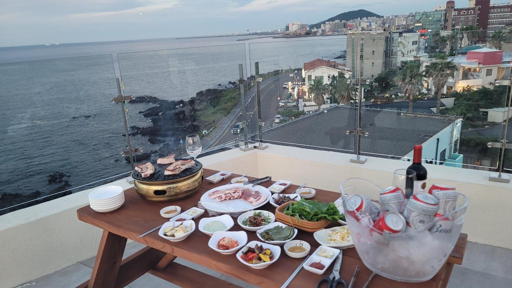 格里姆度假酒店 济州市 外观 照片